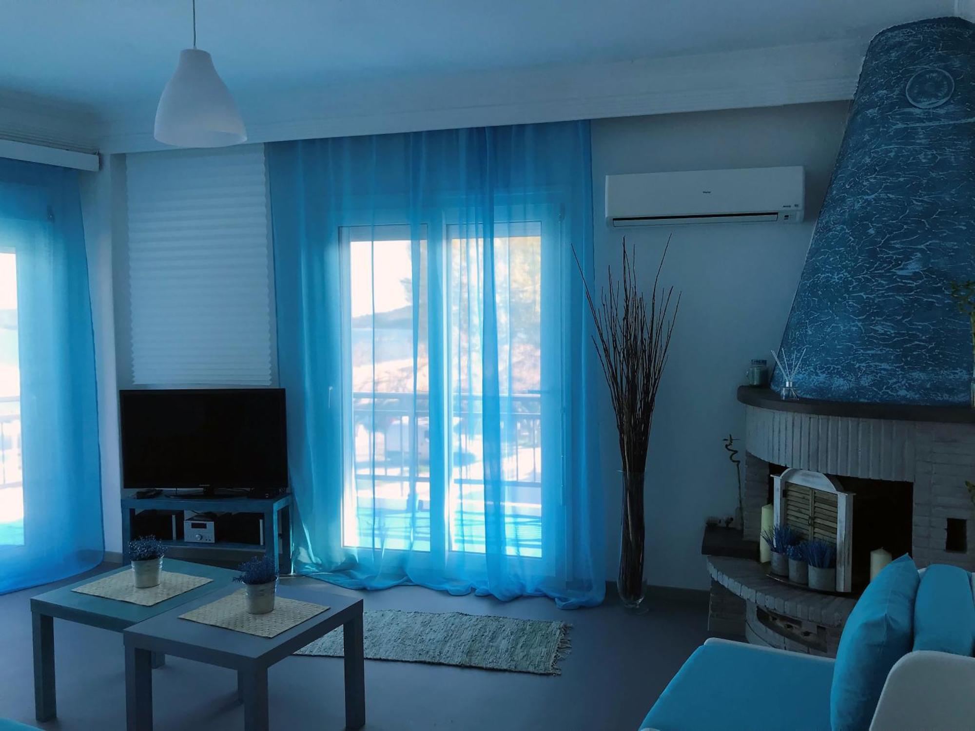 Апартаменти Upper Deck Apt. Неа-Перамос Екстер'єр фото