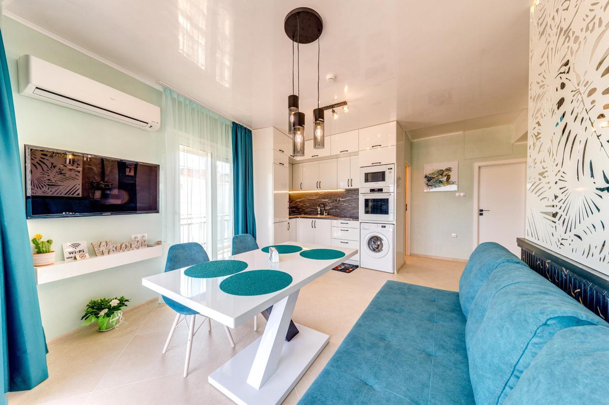 Апартаменти Upper Deck Apt. Неа-Перамос Екстер'єр фото