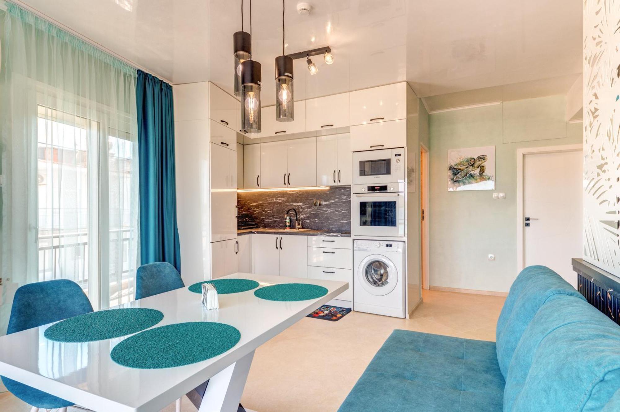 Апартаменти Upper Deck Apt. Неа-Перамос Екстер'єр фото